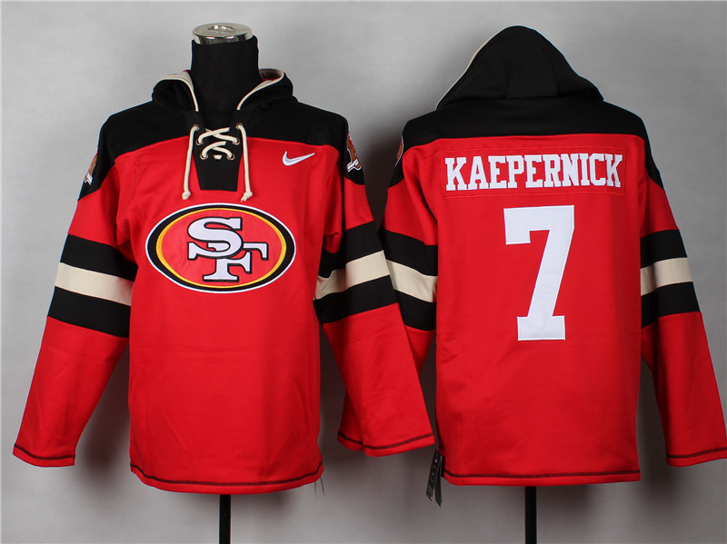Nike San Francisco 49ers #7 Colin Kaepernick Red Hoody,We sell and wholesale Nike San Francisco 49ers #7 Colin Kaepernick Red Hoody on line form chian!