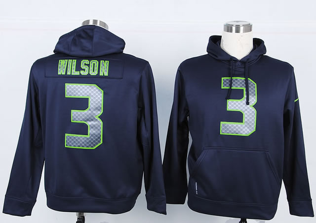 Nike Seattle Seahawks #3 Wilson Pullover Hoodie Navy Blue,We sell and wholesale Nike Seattle Seahawks #3 Wilson Pullover Hoodie Navy Blue on line form chian!