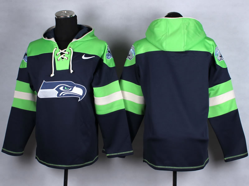 Nike Seattle Seahawks Blank Navy Blue Hoody,We sell and wholesale Nike Seattle Seahawks Blank Navy Blue Hoody on line form chian!