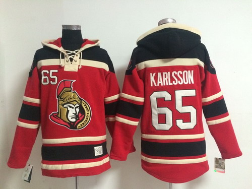 Ottawa Senators #65 Erik Karlsson Red Hoodie,We sell and wholesale Ottawa Senators #65 Erik Karlsson Red Hoodie on line form chian!