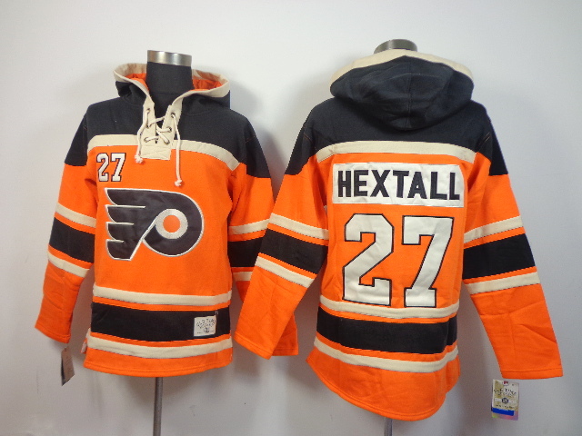Philadelphia Flyers #27 Hextall Orange Hoodie,We sell and wholesale Philadelphia Flyers #27 Hextall Orange Hoodie on line form chian!