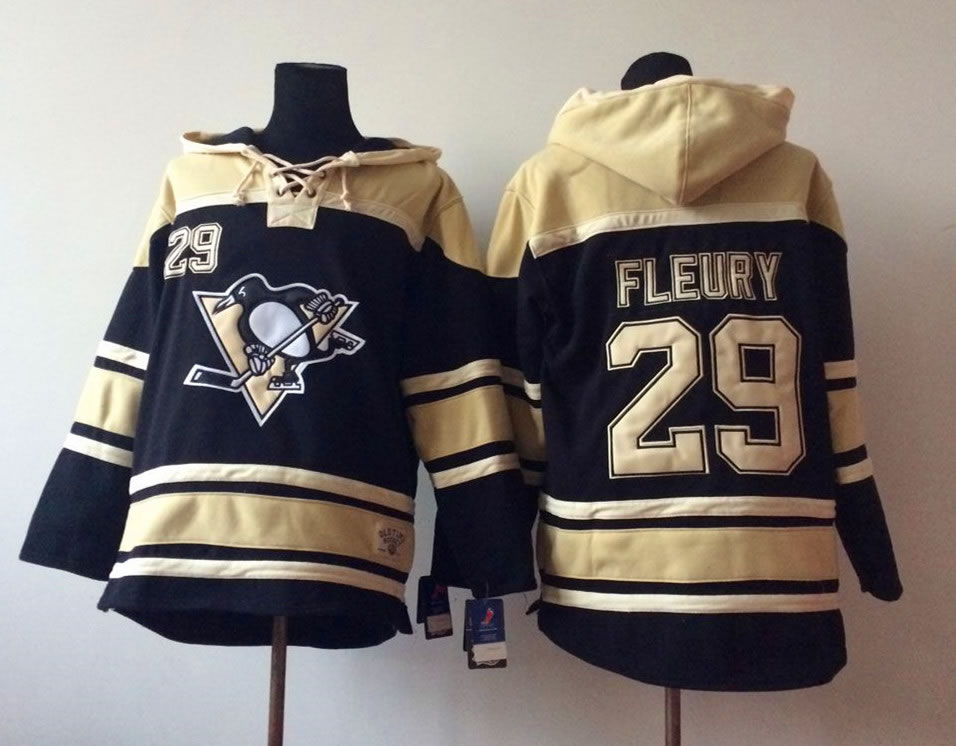 Pittsburgh Penguins #29 Marc-Andre Fleury Black Hoodie,We sell and wholesale Pittsburgh Penguins #29 Marc-Andre Fleury Black Hoodie on line form chian!