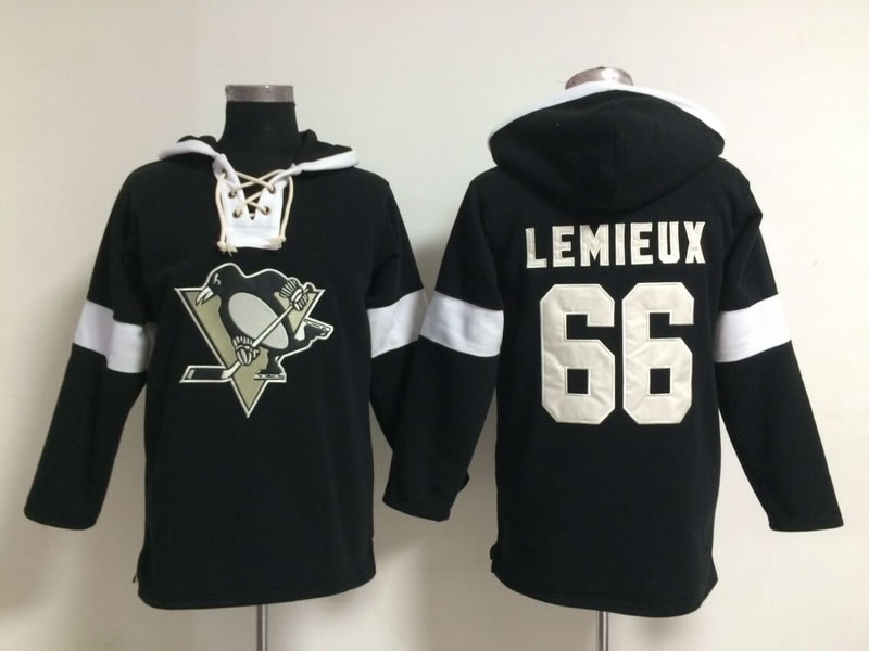 Pittsburgh Penguins #66 Mario Lemieux Solid Color Black Hoody,We sell and wholesale Pittsburgh Penguins #66 Mario Lemieux Solid Color Black Hoody on line form chian!
