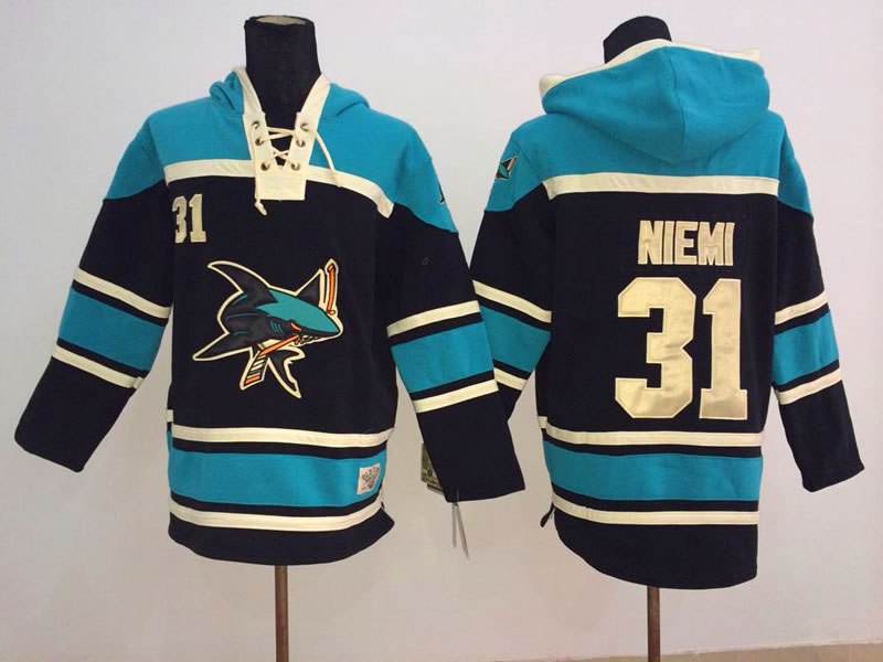 San Jose Sharks #31 Niemi Black Hoodie,We sell and wholesale San Jose Sharks #31 Niemi Black Hoodie on line form chian!