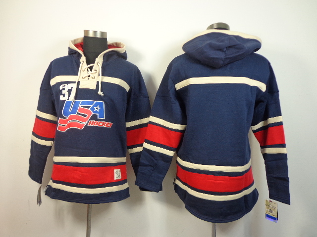 Team USA Hockey NHL Blank Navy Blue Hoodie,We sell and wholesale Team USA Hockey NHL Blank Navy Blue Hoodie on line form chian!