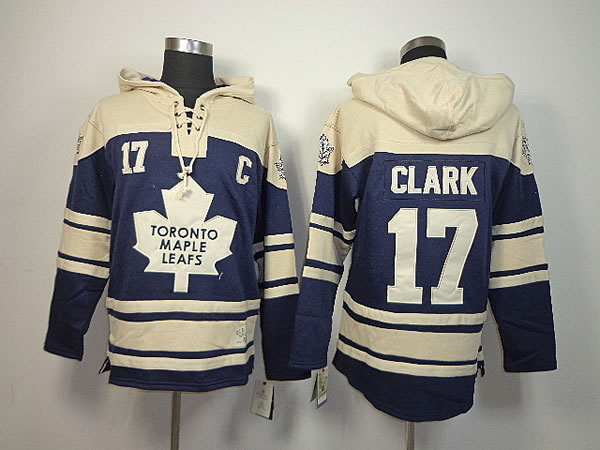 Toronto Maple Leafs #17 Wendel Clark Navy Blue Hoodie,We sell and wholesale Toronto Maple Leafs #17 Wendel Clark Navy Blue Hoodie on line form chian!