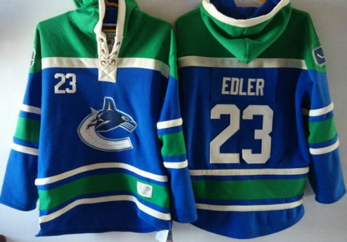 Vancouver Canucks #23 Alexander Edler Blue Hoody,We sell and wholesale Vancouver Canucks #23 Alexander Edler Blue Hoody on line form chian!