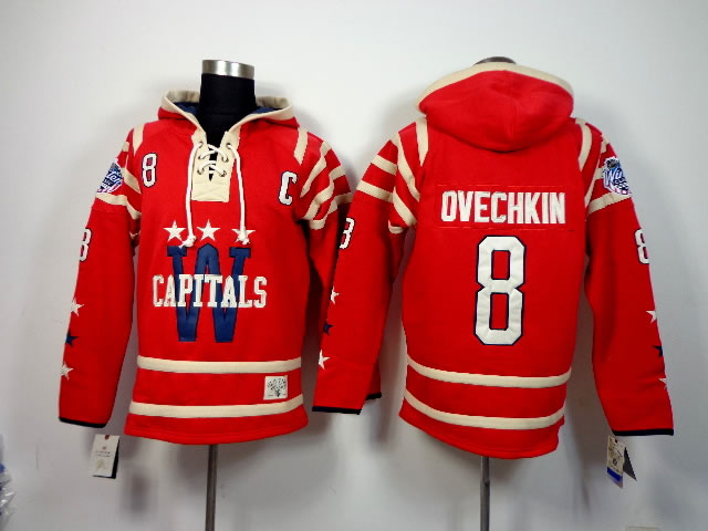 Washington Capitals #8 Alex Ovechkin Red Hoodie (2),We sell and wholesale Washington Capitals #8 Alex Ovechkin Red Hoodie (2) on line form chian!