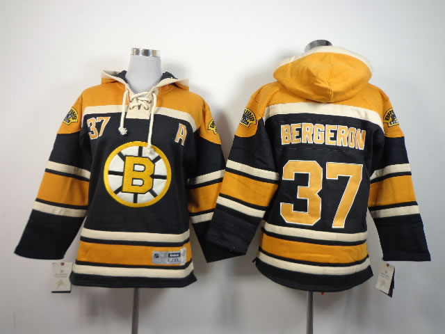 Youth Boston Bruins #37 Patrice Bergeron Black Hoodie,We sell and wholesale Youth Boston Bruins #37 Patrice Bergeron Black Hoodie on line form chian!