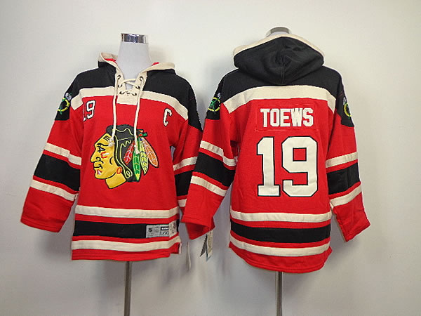 Youth Chicago Blackhawks #19 Janathan Toews Red Hoodie,We sell and wholesale Youth Chicago Blackhawks #19 Janathan Toews Red Hoodie on line form chian!
