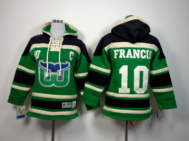 Youth Hartford Whalers #10 Ron Francis Black Hoodie,We sell and wholesale Youth Hartford Whalers #10 Ron Francis Black Hoodie on line form chian!