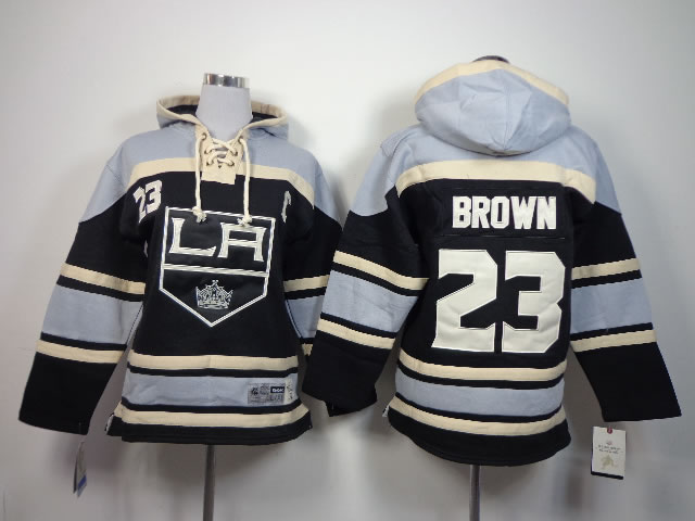 Youth Los Angeles Kings #23 Dustin Brown Black Hoodie,We sell and wholesale Youth Los Angeles Kings #23 Dustin Brown Black Hoodie on line form chian!
