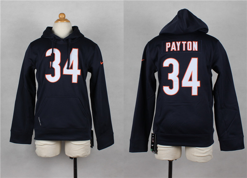 Youth Nike Chicago Bears #34 Walter Payton Navy Blue Kids Hoody,We sell and wholesale Youth Nike Chicago Bears #34 Walter Payton Navy Blue Kids Hoody on line form chian!