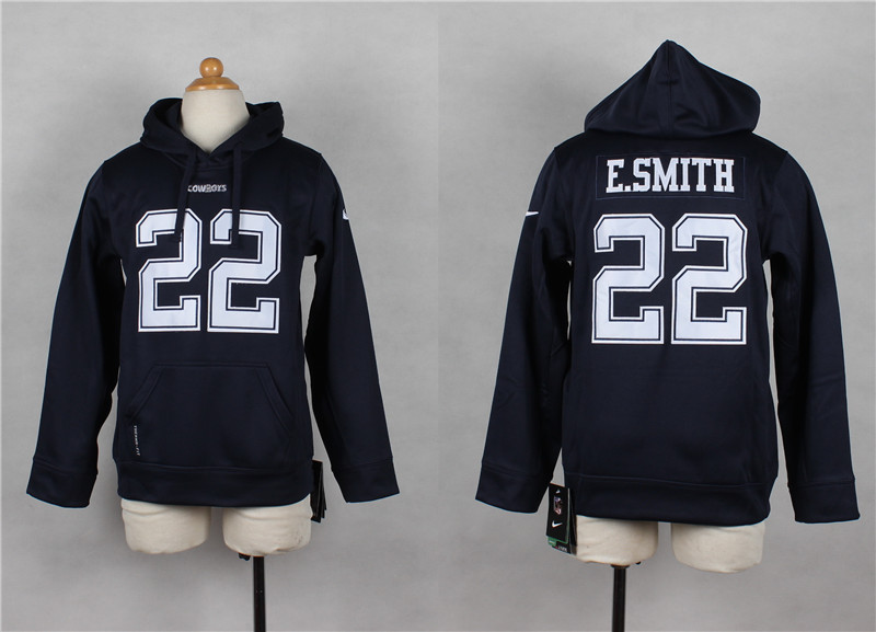 Youth Nike Dallas Cowboys #22 Emmitt Smith Navy Blue Kids Hoody,We sell and wholesale Youth Nike Dallas Cowboys #22 Emmitt Smith Navy Blue Kids Hoody on line form chian!