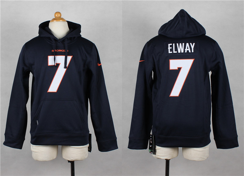 Youth Nike Denver Broncos #7 John Elway Navy Blue Kids Hoody,We sell and wholesale Youth Nike Denver Broncos #7 John Elway Navy Blue Kids Hoody on line form chian!