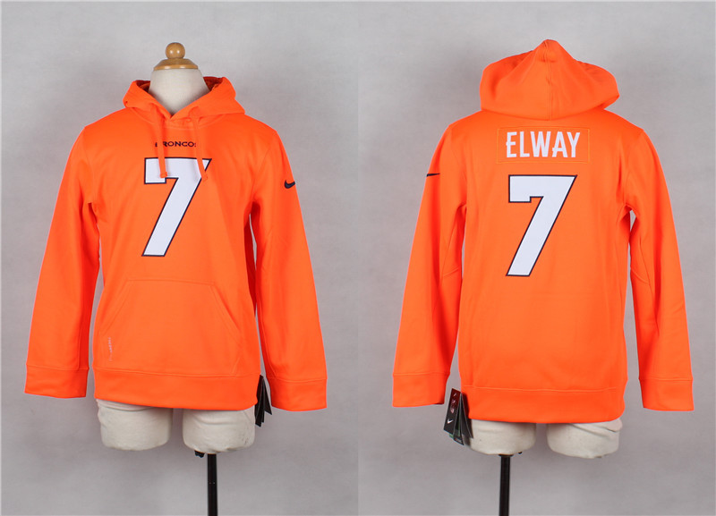Youth Nike Denver Broncos #7 John Elway Orange Kids Hoody,We sell and wholesale Youth Nike Denver Broncos #7 John Elway Orange Kids Hoody on line form chian!