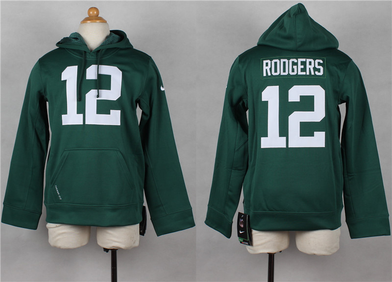 Youth Nike Green Bay Packers #12 Aaron Rodgers Green Kids Hoody,We sell and wholesale Youth Nike Green Bay Packers #12 Aaron Rodgers Green Kids Hoody on line form chian!