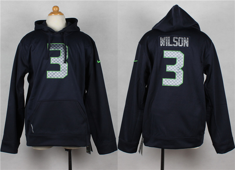 Youth Nike Seattle Seahawks #3 Russell Wilson Navy Blue Kids Hoody,We sell and wholesale Youth Nike Seattle Seahawks #3 Russell Wilson Navy Blue Kids Hoody on line form chian!