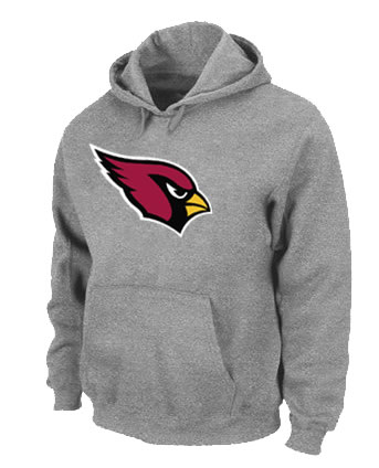 Arizona Cardinals Logo Pullover Hoodie Grey,We sell and wholesale Arizona Cardinals Logo Pullover Hoodie Grey on line form chian!
