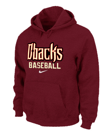 Arizona Diamondbacks Crimson Pullover Hoodie RED,We sell and wholesale Arizona Diamondbacks Crimson Pullover Hoodie RED on line form chian!