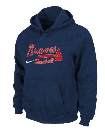 Atlanta Braves Pullover Hoodie D.Blue,We sell and wholesale Atlanta Braves Pullover Hoodie D.Blue on line form chian!