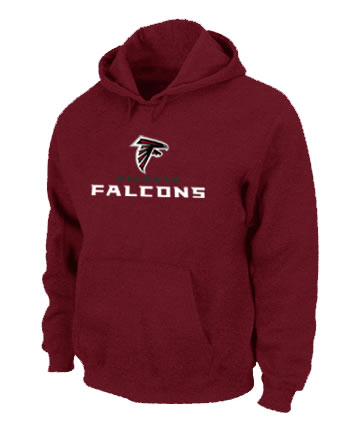 Atlanta Falcons Authentic Logo Pullover Hoodie Red,We sell and wholesale Atlanta Falcons Authentic Logo Pullover Hoodie Red on line form chian!