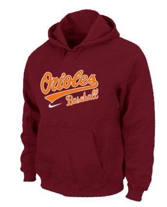 Baltimore Orioles Pullover Hoodie RED,We sell and wholesale Baltimore Orioles Pullover Hoodie RED on line form chian!