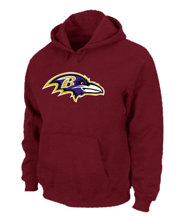 Baltimore Ravens Logo Pullover Hoodie Red,We sell and wholesale Baltimore Ravens Logo Pullover Hoodie Red on line form chian!
