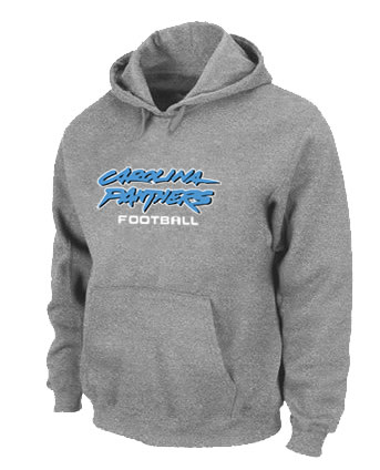 Carolina Panthers Authentic font Pullover Hoodie Grey,We sell and wholesale Carolina Panthers Authentic font Pullover Hoodie Grey on line form chian!