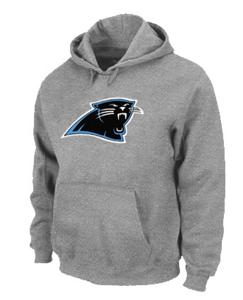 Carolina Panthers Logo Pullover Hoodie Grey,We sell and wholesale Carolina Panthers Logo Pullover Hoodie Grey on line form chian!