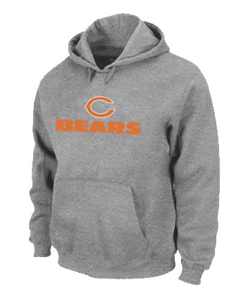 Chicago Bears Sideline Legend Authentic logo Pullover Hoodie Grey,We sell and wholesale Chicago Bears Sideline Legend Authentic logo Pullover Hoodie Grey on line form chian!