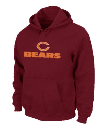 Chicago Bears Sideline Legend Authentic logo Pullover Hoodie Red,We sell and wholesale Chicago Bears Sideline Legend Authentic logo Pullover Hoodie Red on line form chian!