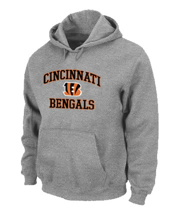 Cincinnati Bengals Heart x26 Soul Pullover Hoodie Grey,We sell and wholesale Cincinnati Bengals Heart x26 Soul Pullover Hoodie Grey on line form chian!