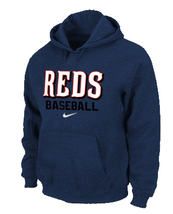 Cincinnati Reds Pullover Hoodie D.Blue,We sell and wholesale Cincinnati Reds Pullover Hoodie D.Blue on line form chian!