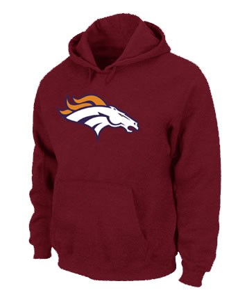 Denver Broncos Logo Pullover Hoodie Red,We sell and wholesale Denver Broncos Logo Pullover Hoodie Red on line form chian!