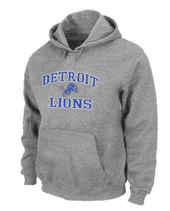 Detroit Lions Heart x26 Soul Pullover Hoodie Grey,We sell and wholesale Detroit Lions Heart x26 Soul Pullover Hoodie Grey on line form chian!