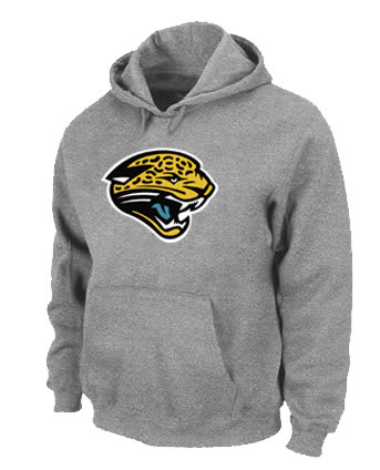 Jacksonville Jaguars Logo Pullover Hoodie Grey,We sell and wholesale Jacksonville Jaguars Logo Pullover Hoodie Grey on line form chian!