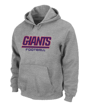 New York Giants Authentic font Pullover Hoodie Grey,We sell and wholesale New York Giants Authentic font Pullover Hoodie Grey on line form chian!