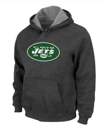 New York Jets Logo Pullover Hoodie Navy Grey,We sell and wholesale New York Jets Logo Pullover Hoodie Navy Grey on line form chian!