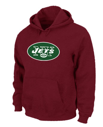 New York Jets Logo Pullover Hoodie Red,We sell and wholesale New York Jets Logo Pullover Hoodie Red on line form chian!