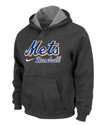 New York Mets Pullover Hoodie D.Grey,We sell and wholesale New York Mets Pullover Hoodie D.Grey on line form chian!
