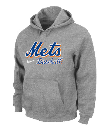 New York Mets Pullover Hoodie Grey,We sell and wholesale New York Mets Pullover Hoodie Grey on line form chian!