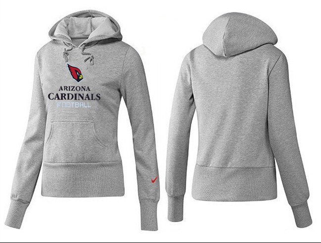 Nike Arizona Cardinals Team Logo Gray Women Pullover Hoodies (4),We sell and wholesale Nike Arizona Cardinals Team Logo Gray Women Pullover Hoodies (4) on line form chian!
