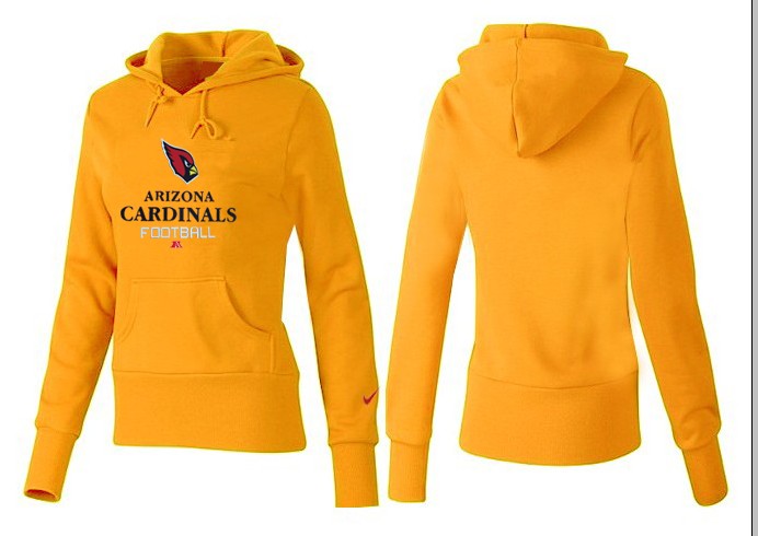 Nike Arizona Cardinals Team Logo Yellow Women Pullover Hoodies (3),We sell and wholesale Nike Arizona Cardinals Team Logo Yellow Women Pullover Hoodies (3) on line form chian!