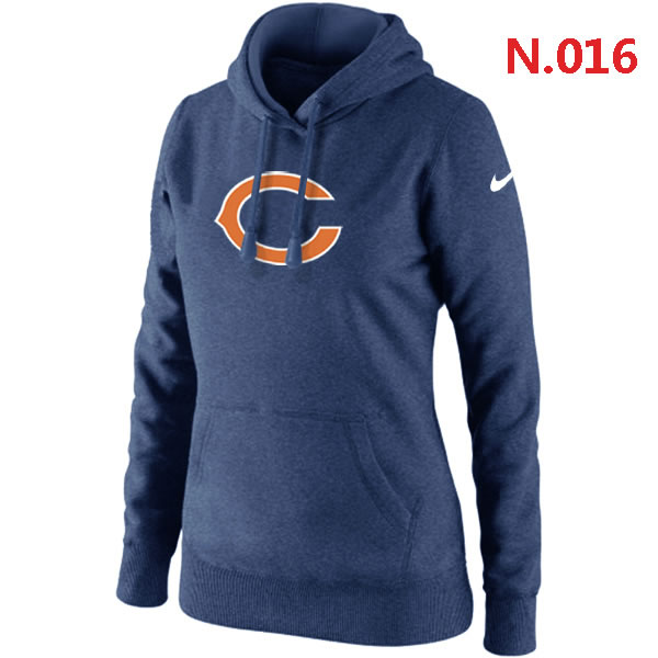Nike Chicago Bears Team Logo Womens Pullover Hoodies (7),We sell and wholesale Nike Chicago Bears Team Logo Womens Pullover Hoodies (7) on line form chian!