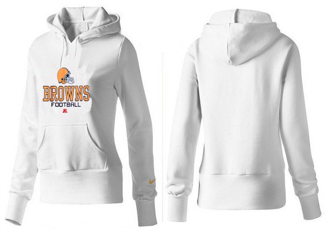 Nike Cleveland Browns Team Logo White Women Pullover Hoodies (4),We sell and wholesale Nike Cleveland Browns Team Logo White Women Pullover Hoodies (4) on line form chian!
