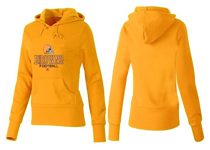 Nike Cleveland Browns Team Logo Yellow Women Pullover Hoodies (4),We sell and wholesale Nike Cleveland Browns Team Logo Yellow Women Pullover Hoodies (4) on line form chian!