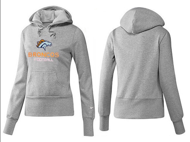 Nike Denver Broncos Team Logo Gray Women Pullover Hoodies (5),We sell and wholesale Nike Denver Broncos Team Logo Gray Women Pullover Hoodies (5) on line form chian!