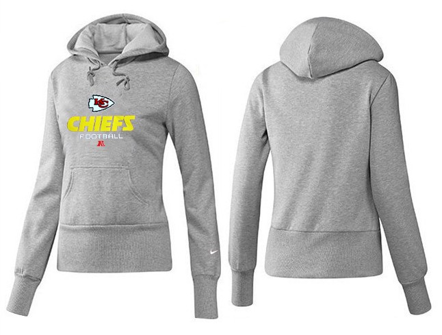 Nike Kansas City Chiefs Team Logo Gray Women Pullover Hoodies (4),We sell and wholesale Nike Kansas City Chiefs Team Logo Gray Women Pullover Hoodies (4) on line form chian!