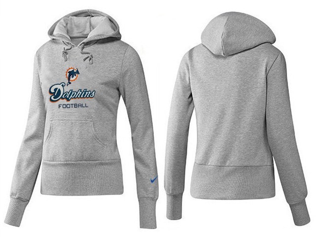 Nike Miami Dolphins Team Logo Gray Women Pullover Hoodies (5),We sell and wholesale Nike Miami Dolphins Team Logo Gray Women Pullover Hoodies (5) on line form chian!